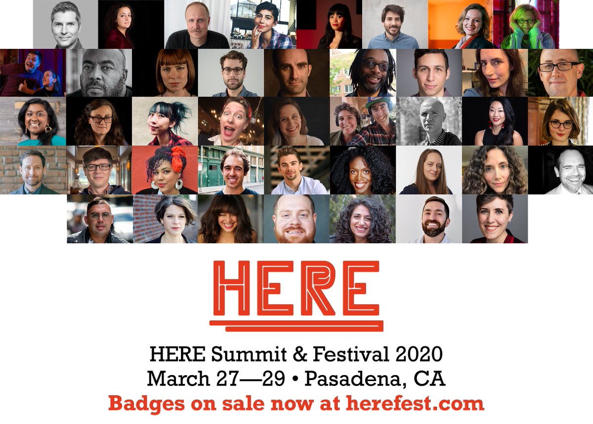 NoProscenium's tweet image. We're gathering creators across #immersivetheater #larp #arg #escaperooms #immersiveart #gamedesign #VR #AR #mixedreality #activations this March in Pasadena for the HERE Summit &amp;amp; Festival. 

Join us for 3 days of workshops, shows, parties &amp;amp; more. Tix: bit.ly/2PUMeQL