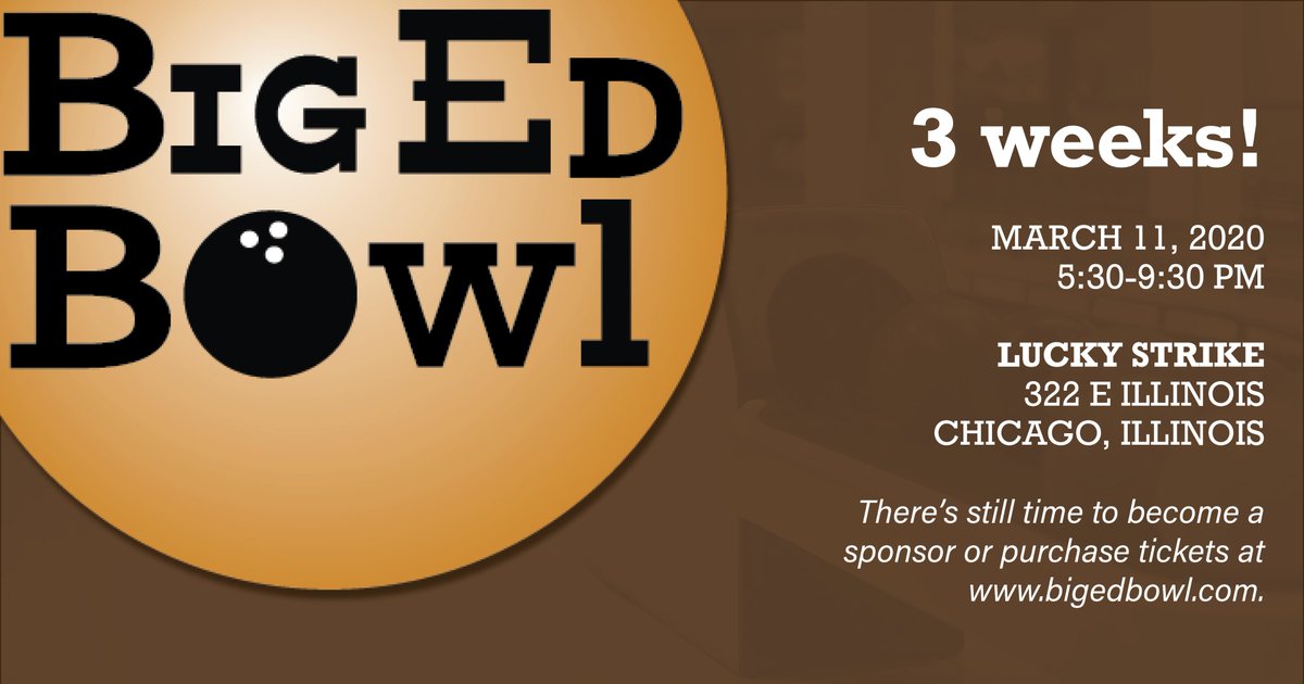 We are a proud "Headpin Sponsor" at the 2020 Big Ed Bowl, an annual A/E/C fundraising event that funds Melanoma and Parkinson's research.
 
We hope that you will join us in supporting this event! Help Big Ed Bowl reach their 2020 goal by donating today at bit.ly/39QASnU