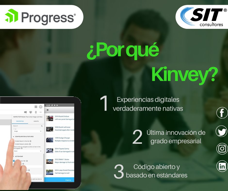 SitConsultores's tweet photo. #Kinvey rompe el molde de los enfoques tradicionales de innovación al estar diseñado para ofrecer experiencias #Multicanal de nivel empresarial que se ejecutan en una plataforma moderna de nube sin servidor.💡💻🏢
🏢#Contáctanos a través de👇
💻info@sitconsultores.com https://t.co/SpYZVtnanI