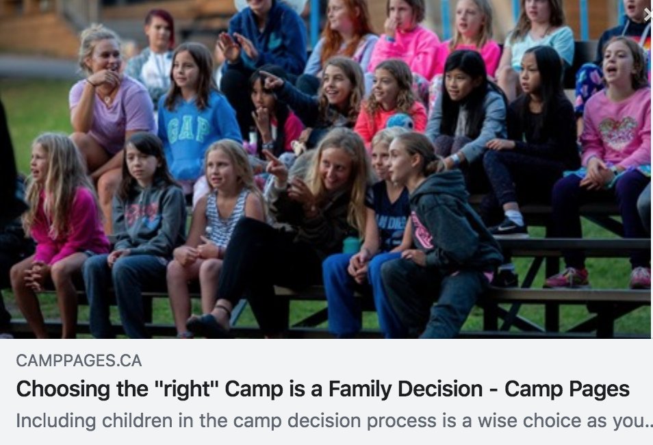 CampPages's tweet image. What kind of Camper Experience does your child want? Read our latest story on how to plan ahead as a family for a successful time at camp! Only on camppages.ca -&amp;gt; Special Highlights of @muskokawoods - @zodiaccampswim - @OCACamps