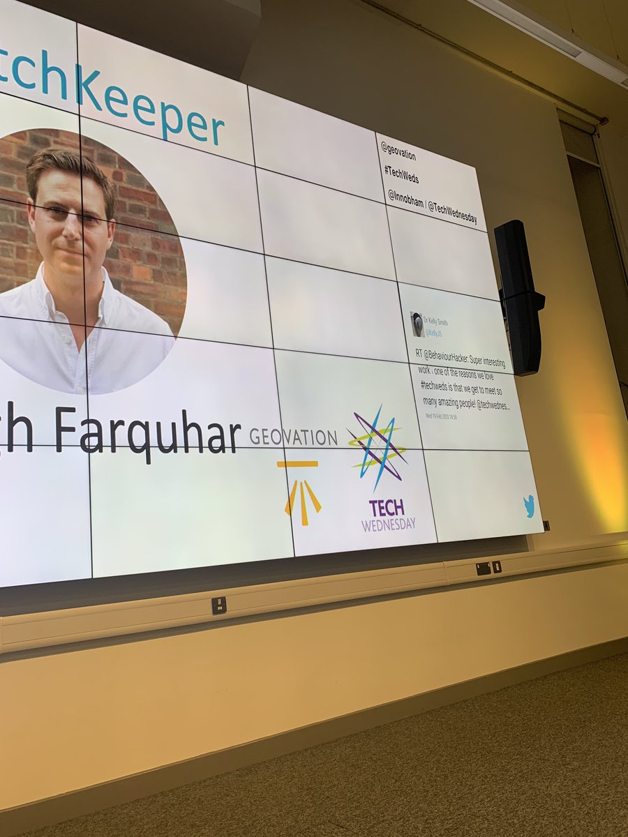 Absolutely amaziiing🤩check out what they do <a href="/watchkeeper/">Watchkeeper</a> #techweds <a href="/techwednesday/">Tech Wednesday</a> <a href="/innobham/">Innovation Birmingham</a> <a href="/Geovation/">Geovation</a>