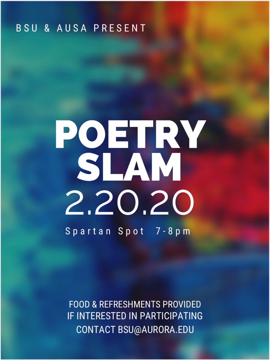 This Thursday! Contact us if you’d like to participate.