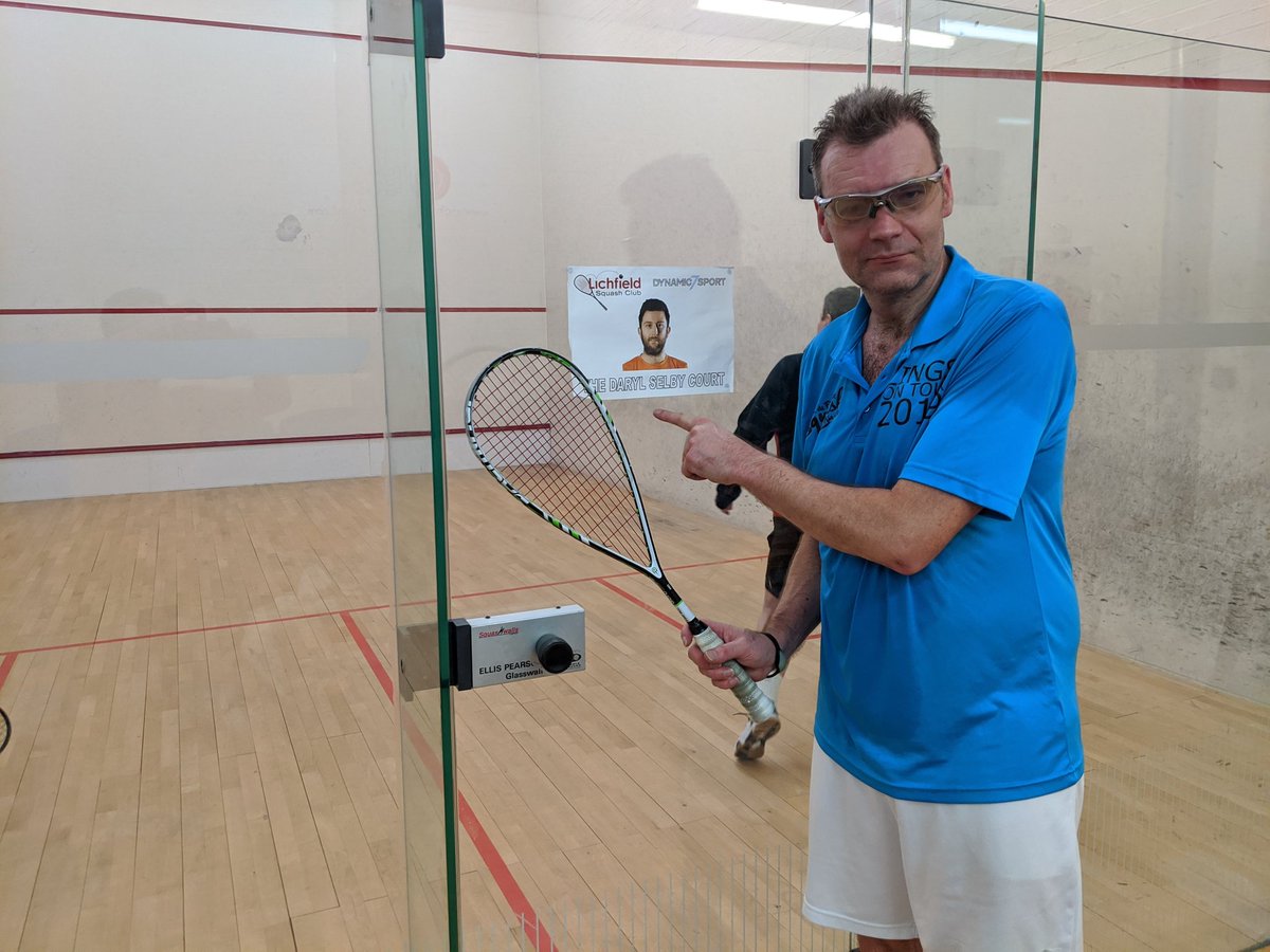 James Roberts (@jimbob1965) on Twitter photo Played tonight on <a href="/DarylSelby/">Daryl Selby</a> court <a href="/lichfieldsquash/">Lichfield Squash</a>. Given his experience <a href="/NationalsSquash/">SquashSite at the British Nationals 2021</a> could not step on his court without wearing my new prescription protective eyewear. Had for several weeks but only worn twice. Like Daryl I'm now going to wear for all matches Played tonight on <a href="/DarylSelby/">Daryl Selby</a> court <a href="/lichfieldsquash/">Lichfield Squash</a>. Given his experience <a href="/NationalsSquash/">SquashSite at the British Nationals 2021</a> could not step on his court without wearing my new prescription protective eyewear. Had for several weeks but only worn twice. Like Daryl I'm now going to wear for all matches
