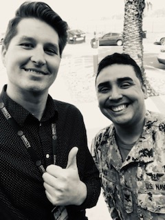 Awesome visit with Mr. Ruiz at the Coronado Naval Base. The best part of my job is being able to support our Military. Our men and women in uniform are truly inspiring! #FAS #Navy