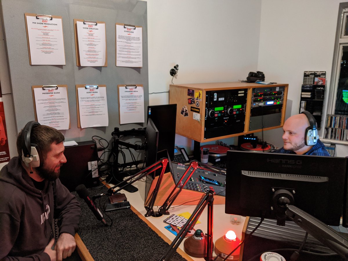 Listen2Ray's tweet photo. Massive thank you to @Bradwendes from @TeamKinetix for joining us in the studio for another Pro-Connections on @ovation_radio #allthingstheatre #proconnections #giveparkourago #ovation #ovationradio #parkour #teamkinetix https://t.co/jCoYWw7qdL