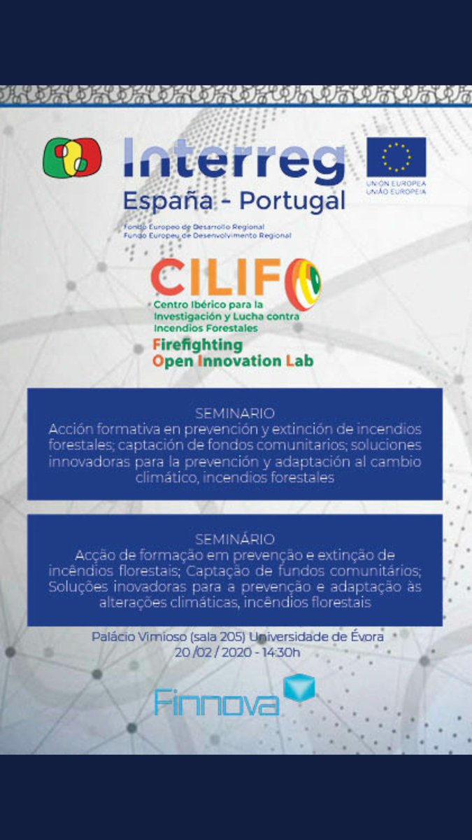 GEFRECON_POCTEP's tweet photo. Mañana presentamos en Évora el proyecto #GEFRECON como un caso de éxito en la gestión forestal para prevención de incendios forestales, en el Seminario de @CILIFO_UE https://t.co/lc4AgncW8t