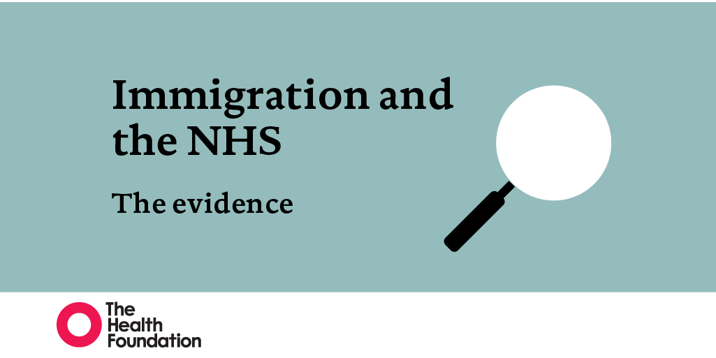 HealthFdn's tweet photo. 'It's clear the health and care system depends on its international staff to help fix the mess it’s in.' 

Last year, @HughAlderwick &amp; @LucindaRAllen looked into research on immigration &amp; the NHS. 

With the new #immigration system announced, have a read: https://t.co/qaeBcgNQ7X https://t.co/HHkvF0KsxH