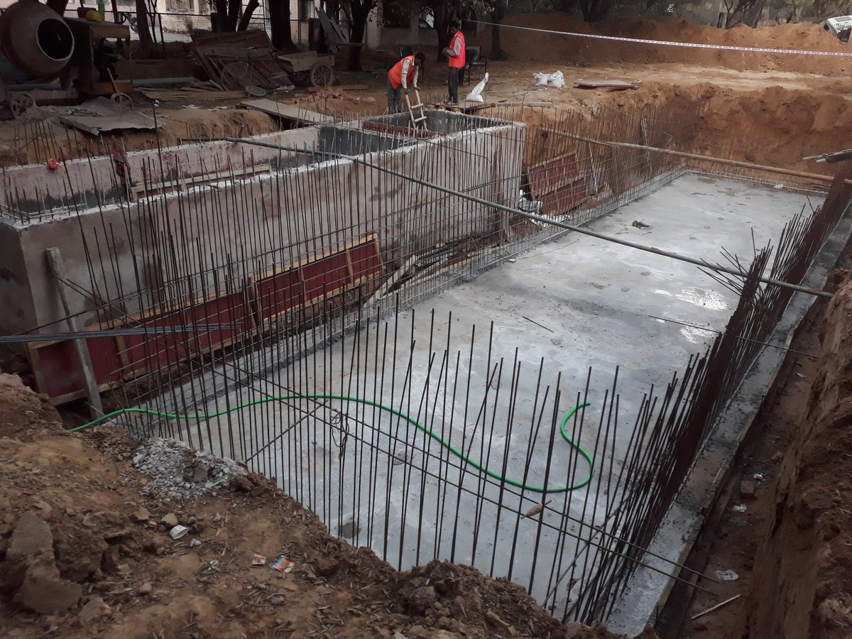 DadhichJp's tweet photo. How to deal with wastewater at institutional level ?
@DelhiJalBoard setting another example by implementing 10 KLD #DWWTs at Lajpat Nagar office under the guidance of @CSEINDIA #knowledge partner
#OngoingConstruction #SiteVisit #recycle #reuse #SaveWater #SaveLife @MoJSDoWRRDGR https://t.co/Bkk90cHvZQ