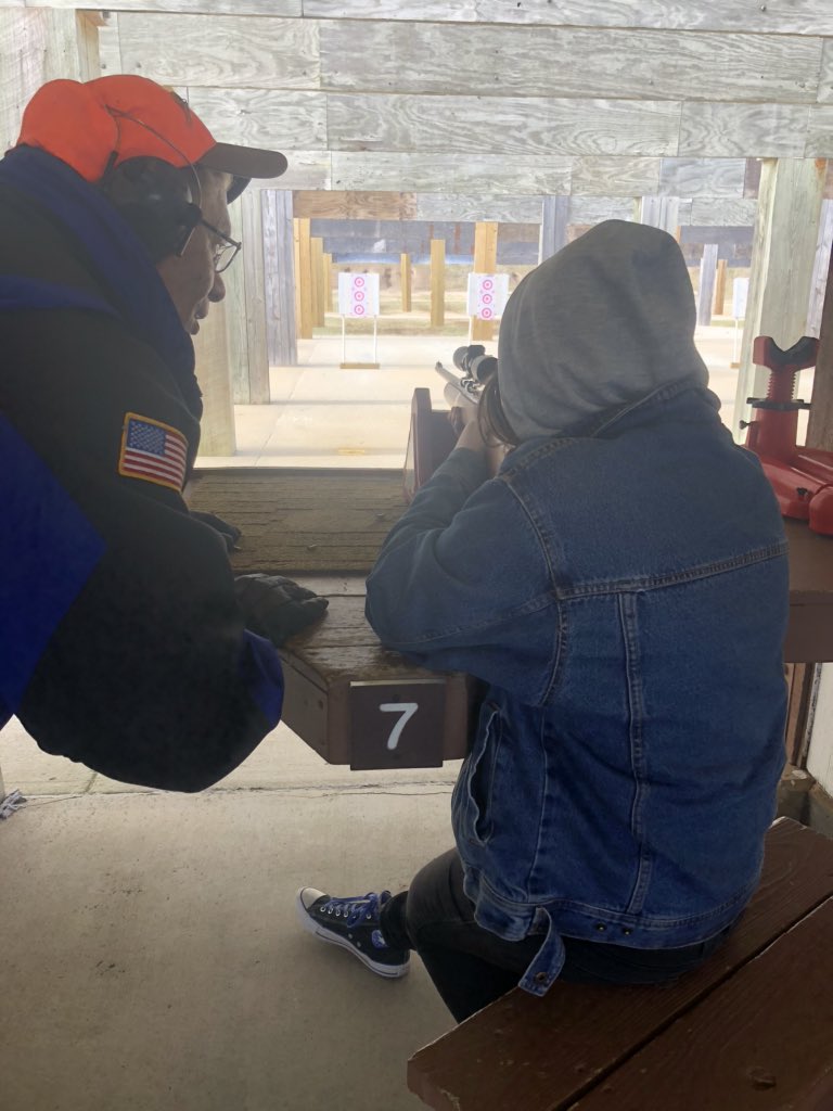 rleep34's tweet photo. Cold day at the range… but these kids were awesome! Proud of the hard work they put in to earn this trip! @CarverMSCougars @officialSPS @SPS_PhysEd @MDC_online #andydalton #huntersed https://t.co/TZS8g671Z6