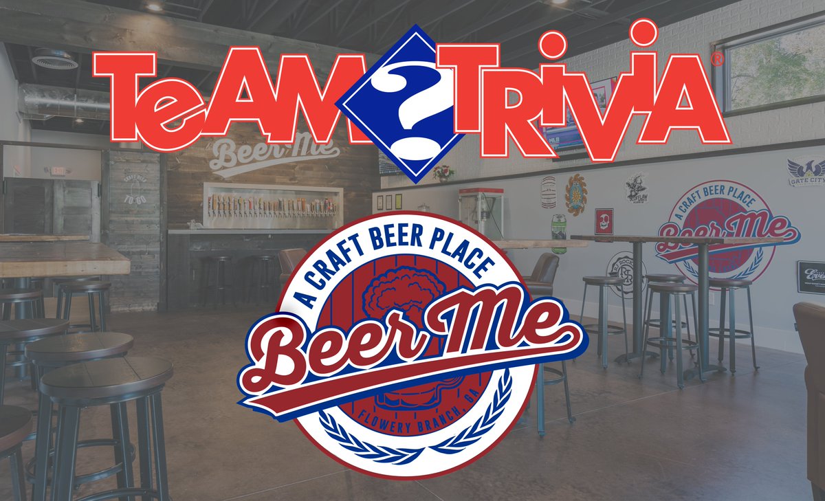 BeerMeFB's tweet photo. Team Trivia tonight! 

1st Place - $30
2nd Place- $20
3rd Place - $10

As always BEAT THE BAR and win an extra $10!

7PM! https://t.co/2ljB1YZkCQ