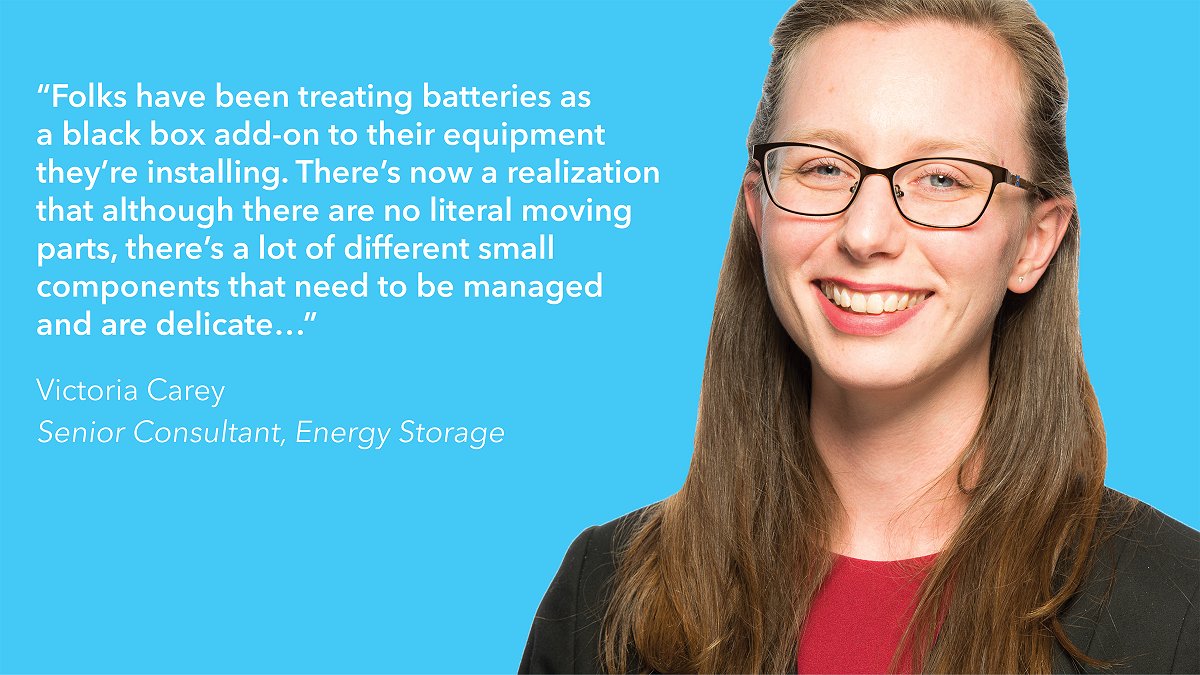 DNVEnergySystem's tweet photo. Understanding all of the potential sources for #batteryfires is becoming increasingly important in the energy industry. Victoria Carey discusses the importance of #batterytesting in this recent @SolarPowerWorld article. https://t.co/fhLkypp7T2 #energystorage #storagetesting https://t.co/sHdGrl8XrW