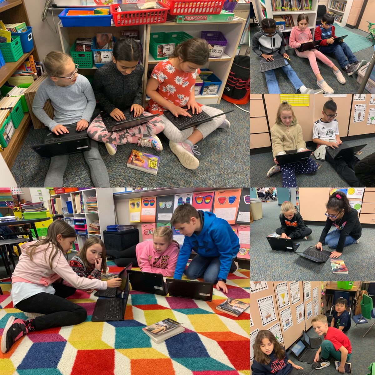mcdowellkisd's tweet photo. The students are so excited about our Historical Book Clubs. @KuehnleKISD #Anchoredinourpurpose https://t.co/iOgXh5XJf0