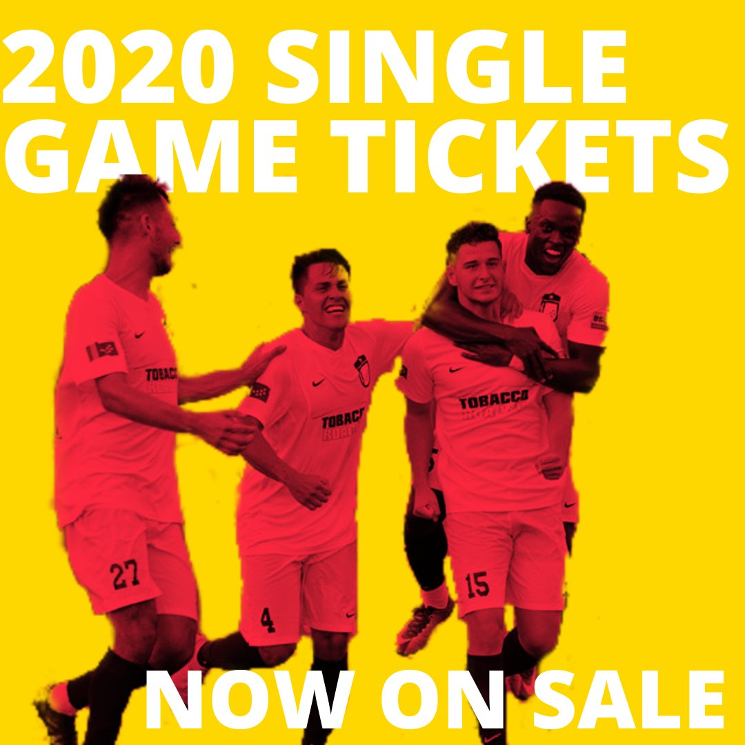 2020 Single Game Day Tickets are now live on our website!