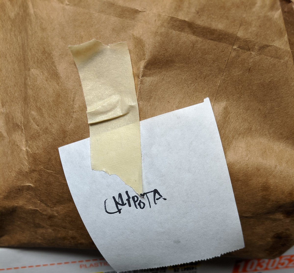 moarhops's tweet photo. Labeled the ciabatta bread boss. #kitchentape https://t.co/LVwBp6ndvX