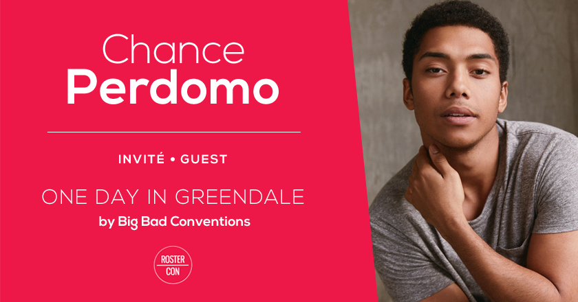 RosterCon's tweet photo. #OneDayInGreendale - Chance Perdomo sera à l'événement de @BBConventions / #ChancePerdomo is going to the #ChillingAdventuresOfSabrina event by #BigBadConventions https://t.co/nFC5UpjmUQ https://t.co/DqFPO8s0jQ
