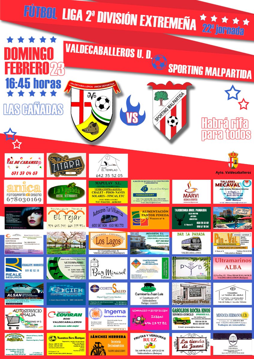 VALDECABALLEROS UD (@valdecaud) on Twitter photo 