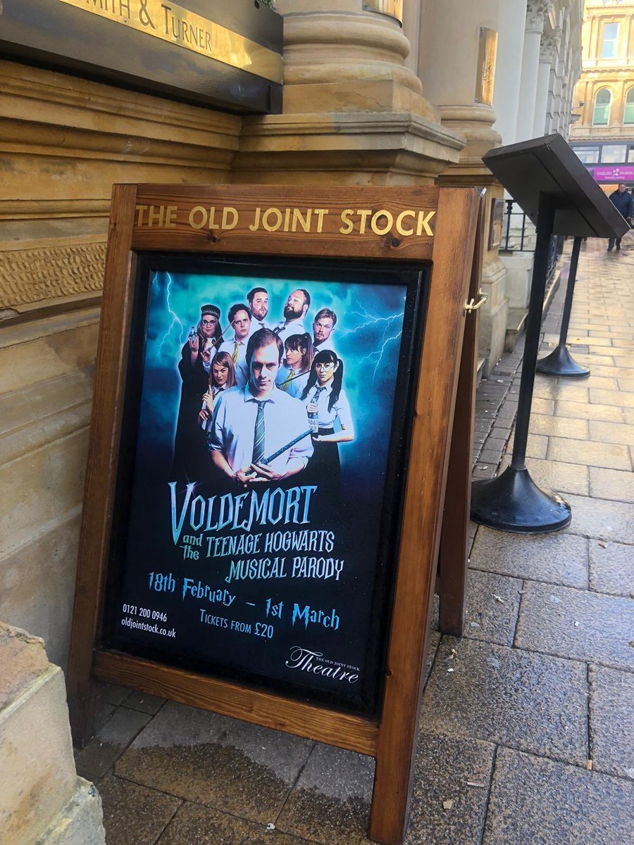Voldemort Musical Parody (@voldemortshow) on Twitter photo We are in BIRMINGHAM! Catch us at the <a href="/OldJointStock/">Old Joint Stock Pub & Theatre</a> until the 1st March! 🧙♂️ We are in BIRMINGHAM! Catch us at the <a href="/OldJointStock/">Old Joint Stock Pub & Theatre</a> until the 1st March! 🧙♂️