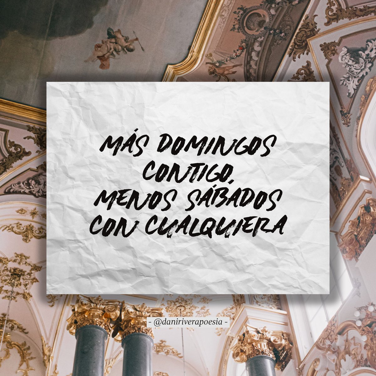 DaniRiveraR's tweet photo. Canción 1. https://t.co/9dGSxlrbFT