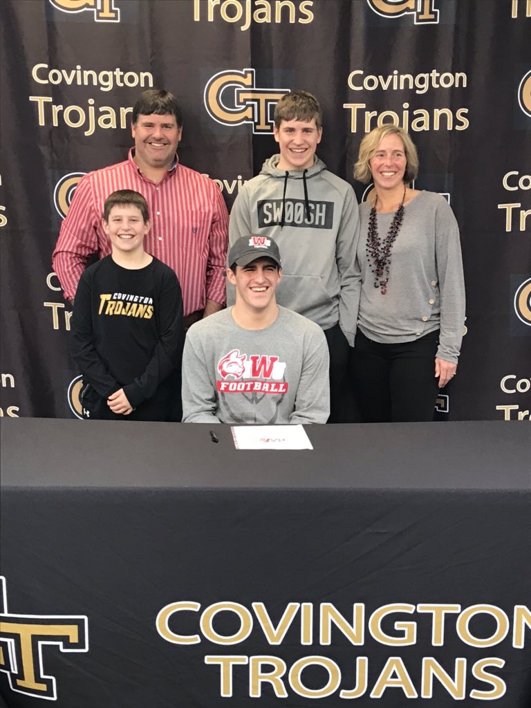 ccsctrojans1's tweet photo. Congrats to Caleb Ellmore on his commitment to play football at @IndWesleyan_FB! Trojan Pride! https://t.co/JN1uu8wlvW