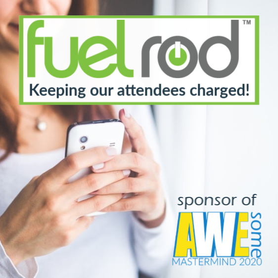 AwesomeRetreat's tweet photo. Thank you @FuelRodPower for making sure our attendees stay charged up during our event. Be sure to follow #AWEsomeMastermind to learn all about #FuelRod and more. (ad) https://t.co/XKLzHvyVtu