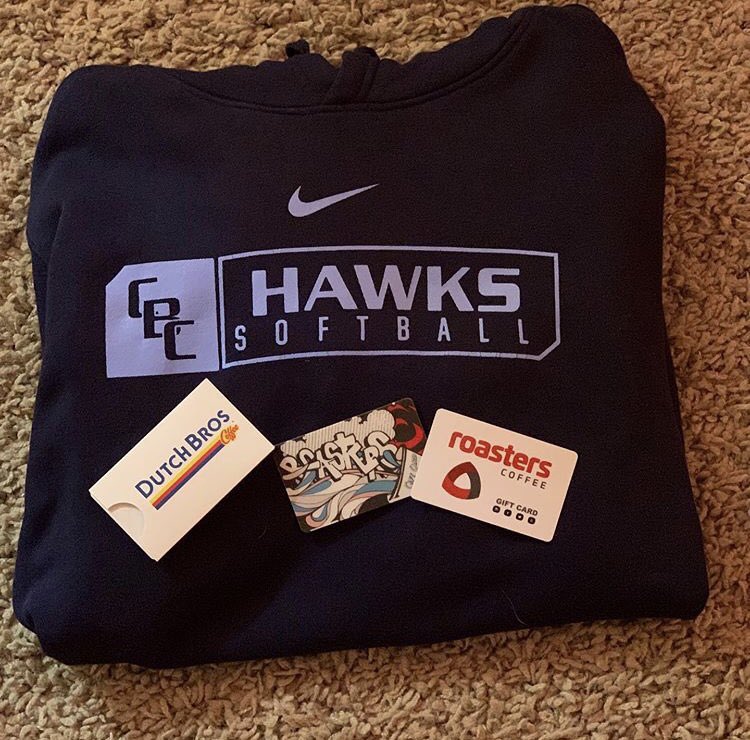 GIVEAWAY GIVEAWAY GIVEAWAY 
Here’s how YOU can win a Cbc softball T-shirt, a Dutch bros gift card, and TWO roaster gift cards! 
1) follow our twitter page
2) retweet this post 
3) like this post