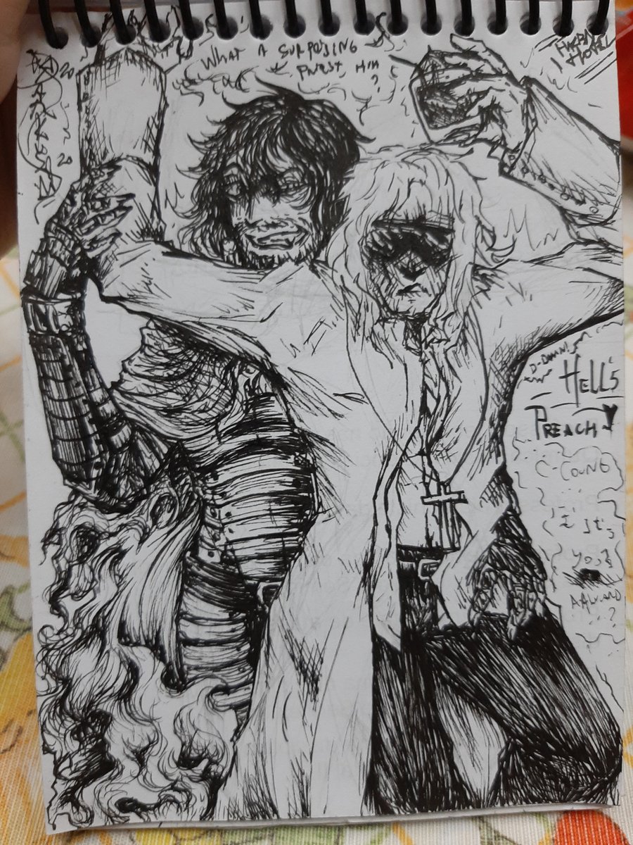 darkusan's tweet photo. LOL SOME SAYS AGO I WAS KINDA DRUNK AT SOME RANDOM BAR AND I DRAWNED SOME AXAA WHILST PRETTY OFF FROM MYSELF IM LAUGHING NOW
Just imagine a drunk Anderson lost with his sunglasses with a fucking Dracula at a random bar. Damn it.
Me, being the Kusa I am.
#hellsing #yaoi #AxAA https://t.co/xBPFbgjpTO