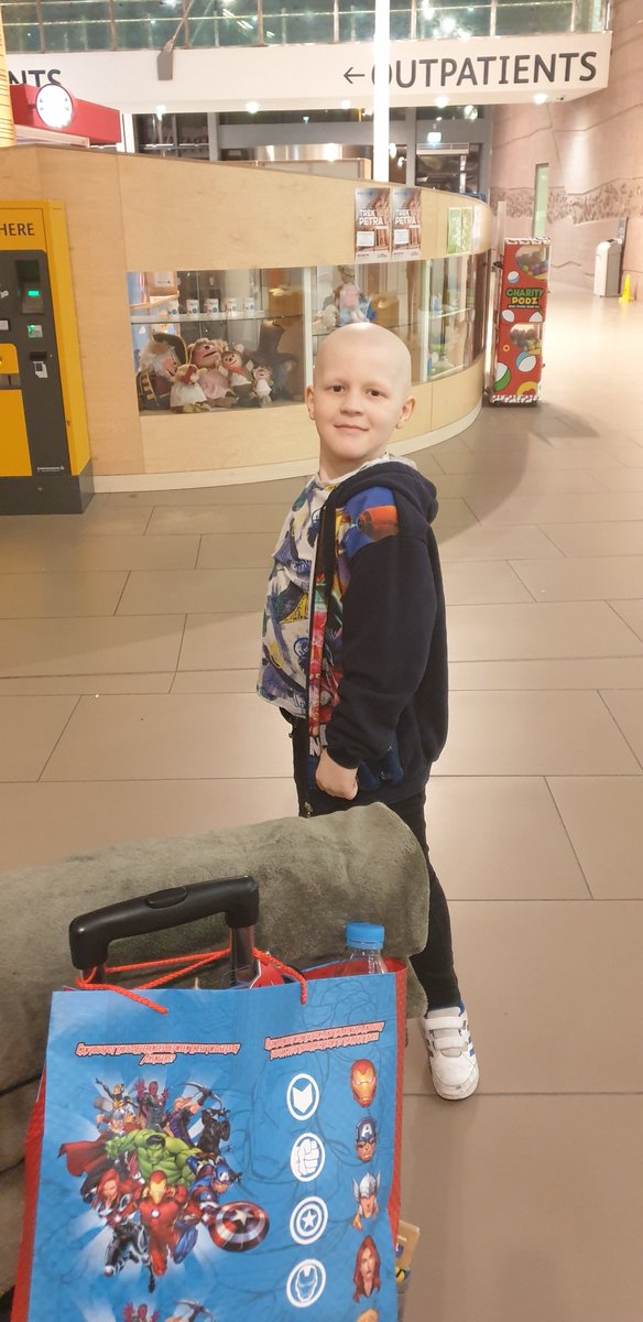 Thank you <a href="/AlderHey/">🏥 Alder Hey 💙</a> and ward 3b. You're the best in the world. Chemotherapy done 💪 our journey with you is not over yet but we love you forever for helping to save our Super Saul's life.