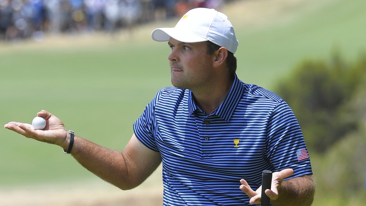 GolfChannel's tweet photo. "I've seen Patrick Reed improve his lie, up close and personal."

Peter Kostis didn't hold back when asked for his perception of Reed's recent brush with the rule book: https://t.co/E4VyTCQH1l https://t.co/aq8hz8TjTy