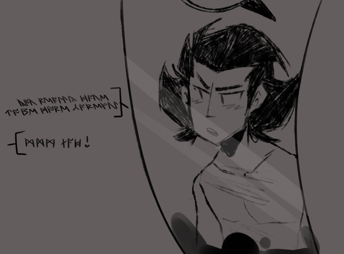 shadowtime_'s tweet image. while im here for 0.2 seconds here's a #dontstarve #souleater au