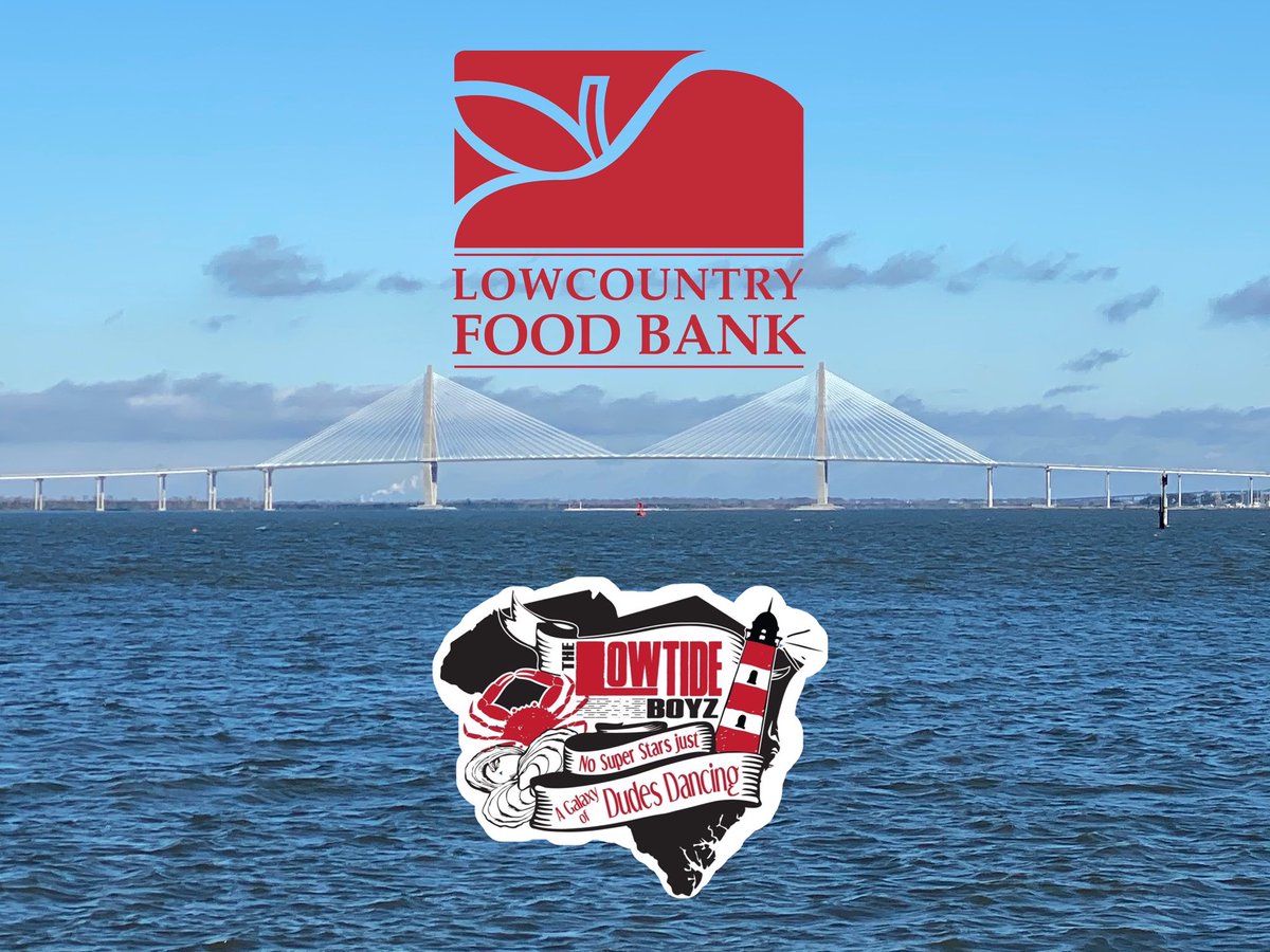 TheLowTideBoyz's tweet photo. We are humbled & excited to announce 1 of our local organizations that we are dancing for.... @LCFoodBank ! Looking forward to shakin our tails for lots of dough for these great folks. #getlow #charity #Charleston #giveback #NBL #makeKINDNESSLOUD #southerncharm #every1eats https://t.co/JiB8BPjNJQ