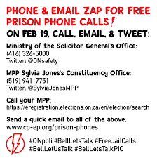 JustinPicheh's tweet photo. @ONsafety @SylviaJonesMPP End economic hardship + mental distress associated w/ your outdated and predatory @Bell operated jail phone system. Support community connections + safe re-entry 4 Ontario's prisoners
#BellLetsTalk #FreeJailCalls #BellLetUsTalk #BellLetsTalkPIC #onpoli https://t.co/hEw98URMKy