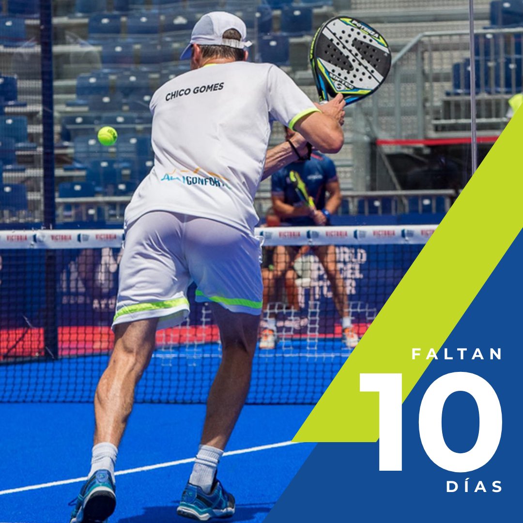¡Faltan solo 10 días para que arranque el #WorldPadelTour! El mejor pádel del mundo nos espera y ya no queda prácticamente nada. ¡Comienza la cuenta atrás!