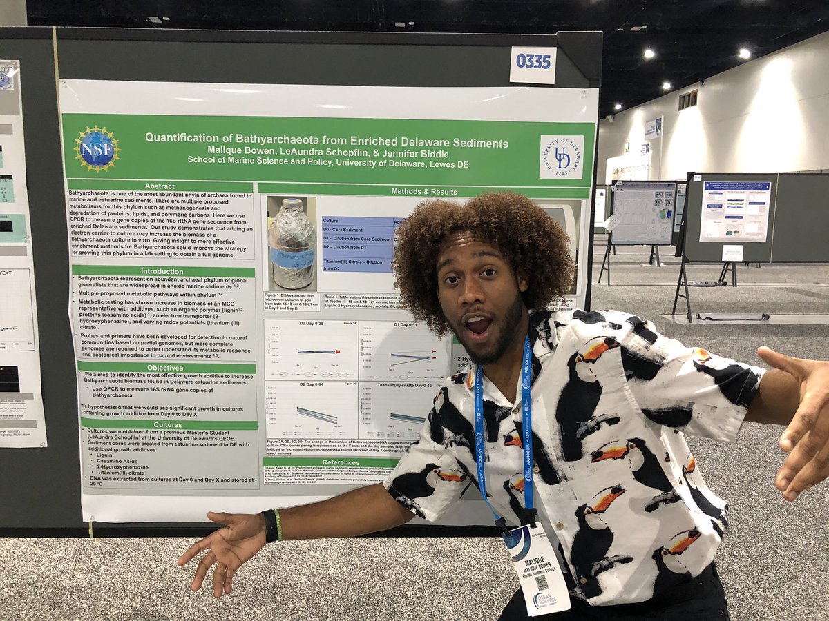 Yoooo #OSM20 #ASLOMP !! Come check out my poster tonight to learn about what it takes to grow some archaea, or just chat about my toucan shirt. You’re choice :)