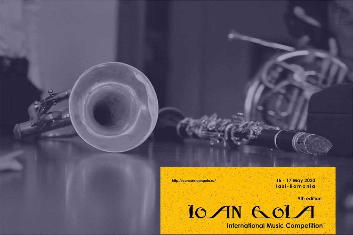 Anunțăm cu bucurie participarea președintelui Asociației Ars Ventus ca membru în comisie la secțiunea flaut-oboi a Concursului Internațional Ioan Goia de la Iași, ediția a XIX-a, 15-17 Mai 2020. Mai multe detalii pe:

concursioangoia.ro/juriu/juriu-20…