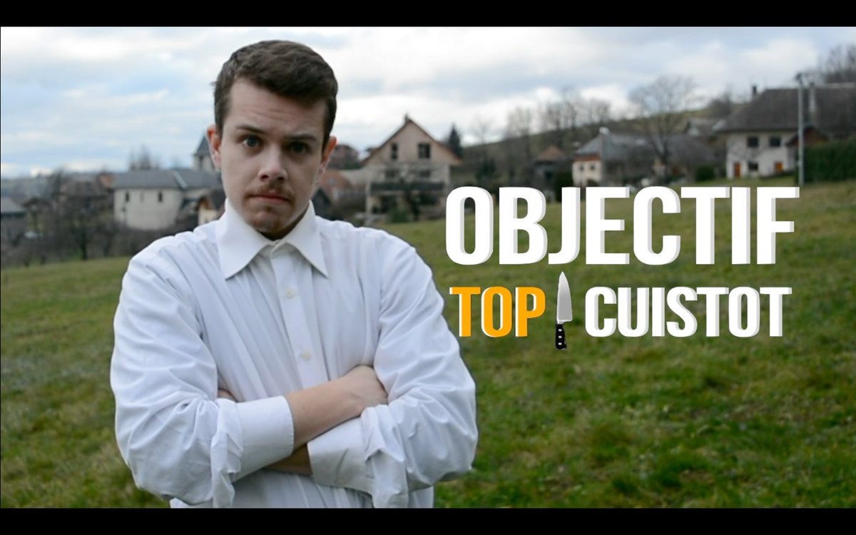 Voici une parodie 'd'Objectif Top Chef', si vous êtes curieux, là voici! Lien: youtube.com/watch?v=GzjUwg… #topchef #TOPCHEF2020 @Chef_Etchebest @M6