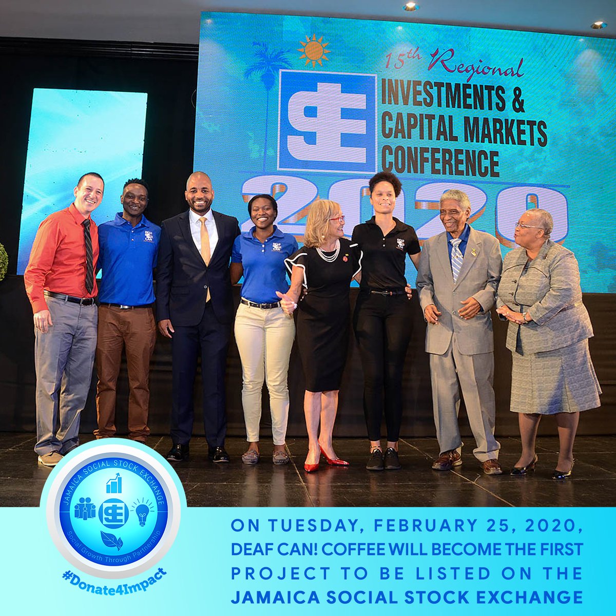 JSSExchange's tweet image. Tuesday, February 25th, will be a momentous occasion for the Jamaica Social Stock Exchange (JSSE), when we will officially list @DeafCanCoffee. This will be the first project to be listed on the JSSE since its inception! #Donate4Impact #JSSE