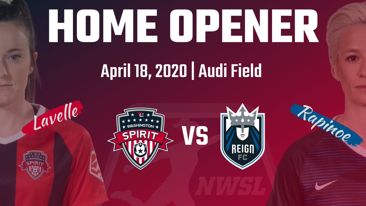 🗓️ Mark your calendars. Make your plans. The NWSL season opens at <a href="/AudiField/">Audi Field</a>.