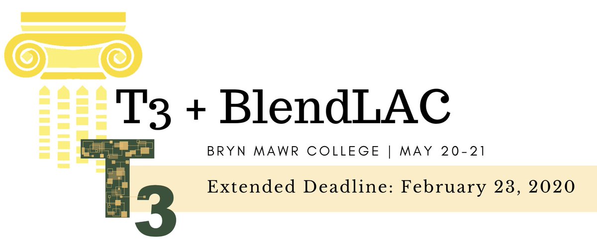 kmlukens's tweet photo. It's gonna be good! Looking forward to participating at @BlendLAC If you haven't already done so, consider submitting a proposal! Extended Deadline: February 23. https://t.co/DxSqDqKTTq #t3snc #BlendLAC https://t.co/LqW0b8xvri