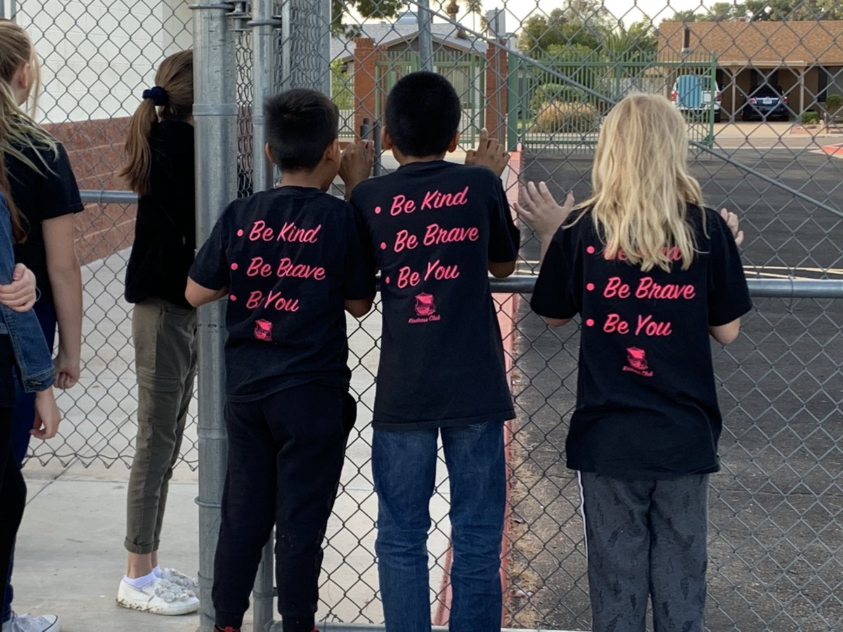 VillagePe's tweet photo. Our Kindness Club Kids welcoming Cory from Fox 10. @Village_Meadows @CoryFOX10 https://t.co/SDv1k6j0us