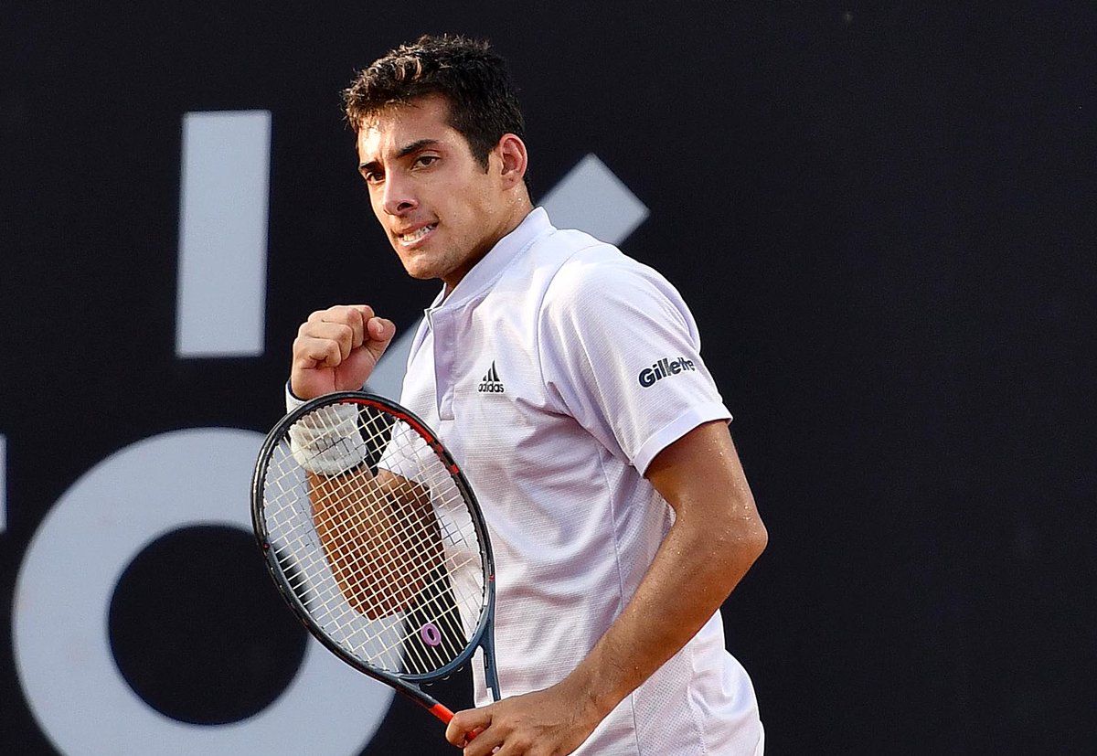 💪 GAGO A CUARTOS EN RÍO

🎾 <a href="/Garin_Cris/">Cristian Garin</a> superó por 6-4 y 6-3 a Federico Delbonis y se instala entre los ocho mejores del ATP 500 de Río de Janeiro.

➡ Se coloca momentáneamente en el puesto 24 del mundo, y espera por Coria o Alcaraz.