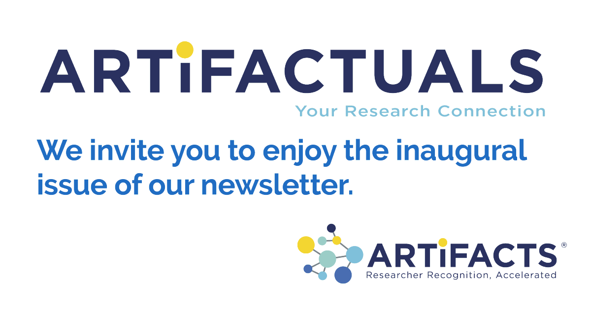 ARTiFACTS_ai's tweet image. Check out our first issue of ARTiFACTUALS – our newsletter designed to keep you up to date on industry news and our latest product updates.
buff.ly/2P7YqMN
#researchers #blockchainforscience #blockchain #citations