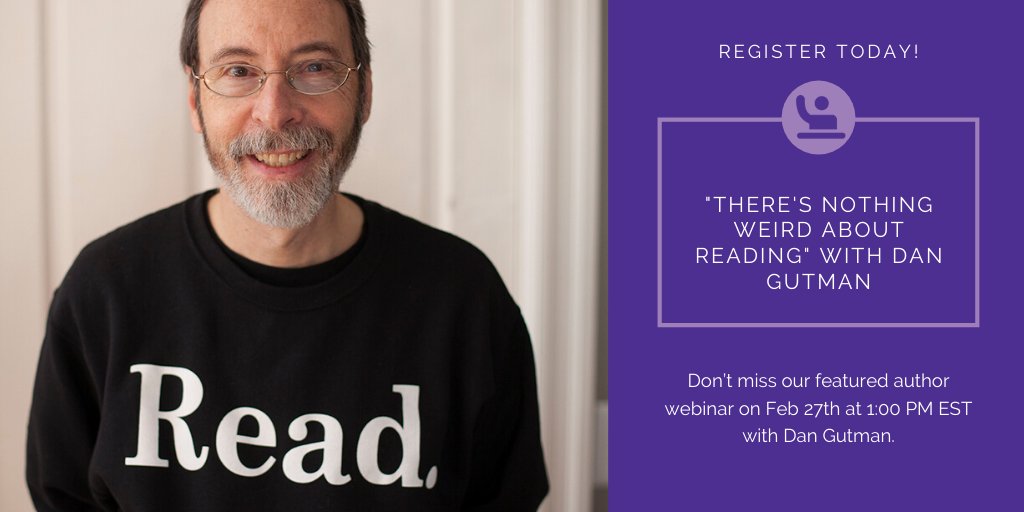 terrienoland's tweet photo. We're giving students a chance to meet popular children’s book author, Dan Gutman! Read the full story, including details on how to register for this exciting event below:

https://t.co/uk9Y86mkPX https://t.co/iD61jslxHy