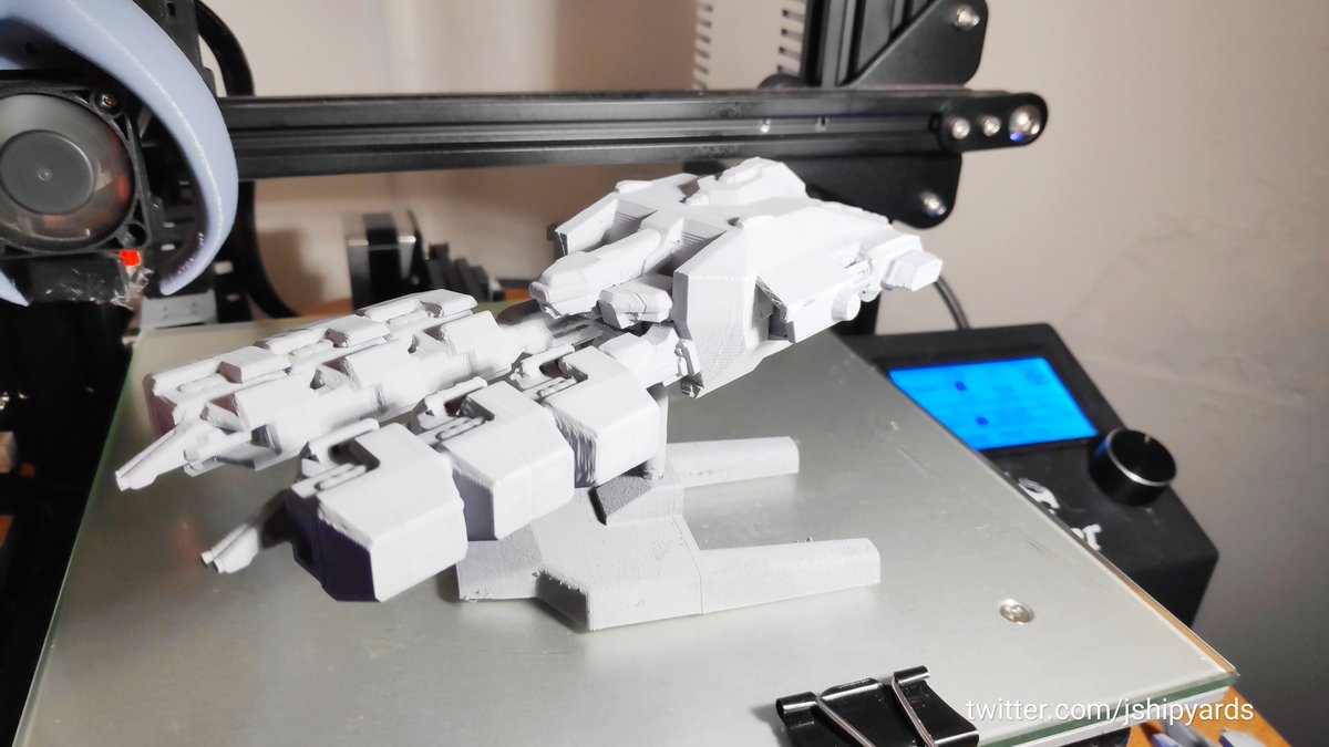 Testing the ENDURANCE of my machines with this model. Get it? *Knee slaps* :(

I'm working on industrials for this next series of ships so stay tuned.

#tweetfleet #eveonline #thejitashipyard