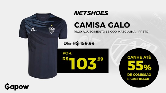 galogapow's tweet photo. A Netshoes e o Gapow se uniram para uma promoção sensacional!
Camisa do Galão com 55% de comissão e 35% de desconto.
Corra, baixe, indique e ganhe:
Link para download https://t.co/UCCYBKQhrB
#anovaordem #ganhamosjuntos https://t.co/20kx5rjzzs