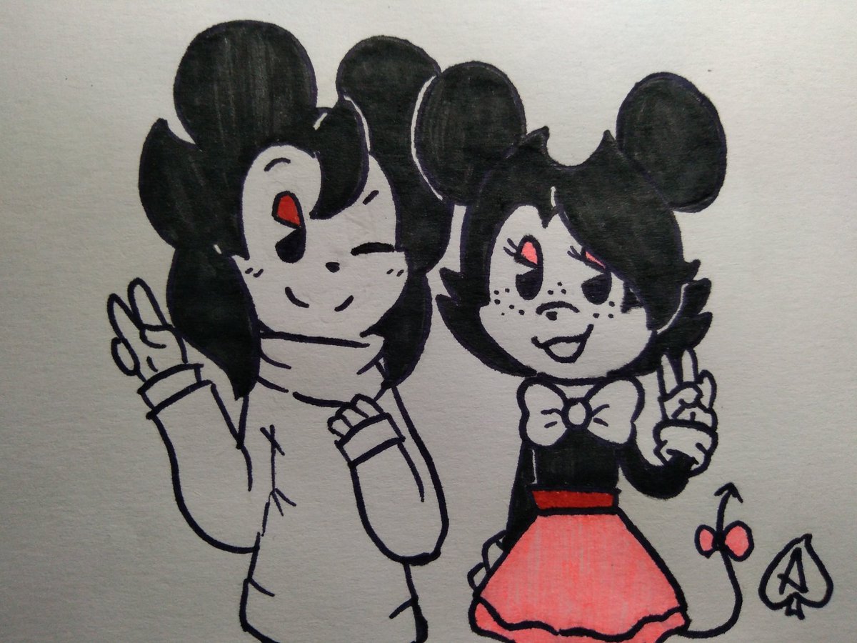 _00Ace00_'s tweet photo. Regalito para @RockhouseJai espero que te guste, tu nena es muy hermosa 💜💜💜💜💜 #Meby #Mendy #bendymousekids #Brothers #love https://t.co/XIqUO64qFF