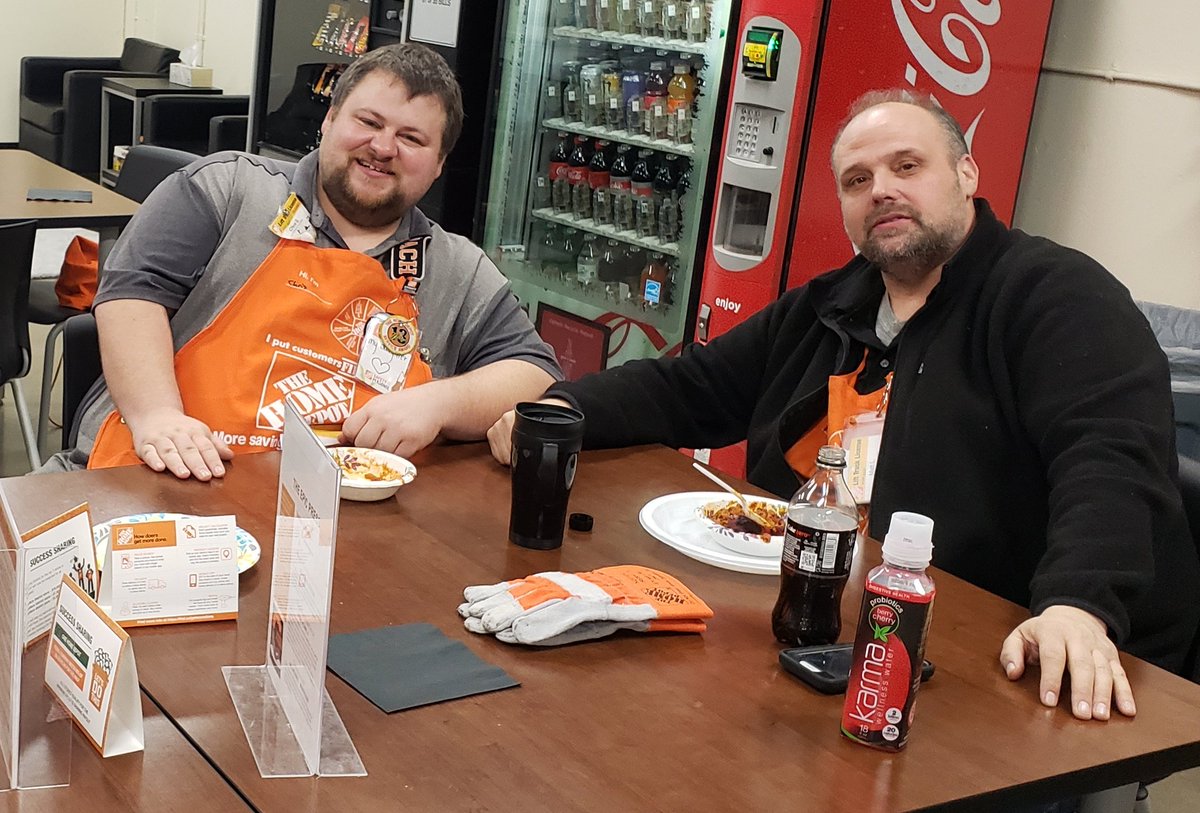 Middletown Home Depot (@hd6233) on Twitter photo #Epic33 has made the milestone of 180 days safe!!! Celebrating here with Chili and Bake Potato Bar! Thank you to the associates for driving safety every day!!! <a href="/ShayThomasTHD/">Shay Thomas</a> <a href="/DianeRaymond26/">Diane Raymond</a> <a href="/kwoolleyjr/">Keith R. Woolley Jr.</a> #Epic33 has made the milestone of 180 days safe!!! Celebrating here with Chili and Bake Potato Bar! Thank you to the associates for driving safety every day!!! <a href="/ShayThomasTHD/">Shay Thomas</a> <a href="/DianeRaymond26/">Diane Raymond</a> <a href="/kwoolleyjr/">Keith R. Woolley Jr.</a>