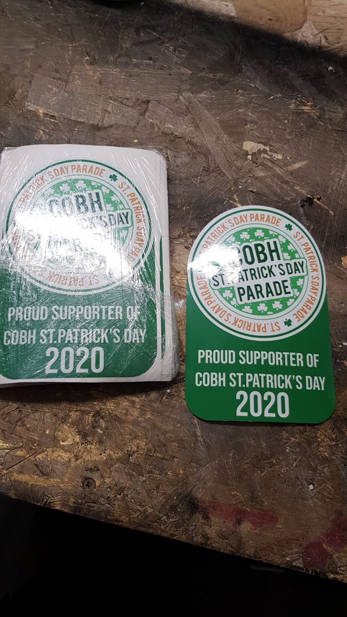 CobhSt's tweet photo. We want to take this opportunity to thank another Cobh business who has come on board with us designing logos, making banner's, all our signage etc from used election posters and much more for the day,@gripvisuals @CobhCreditUnion https://t.co/Rg2wasUXpl