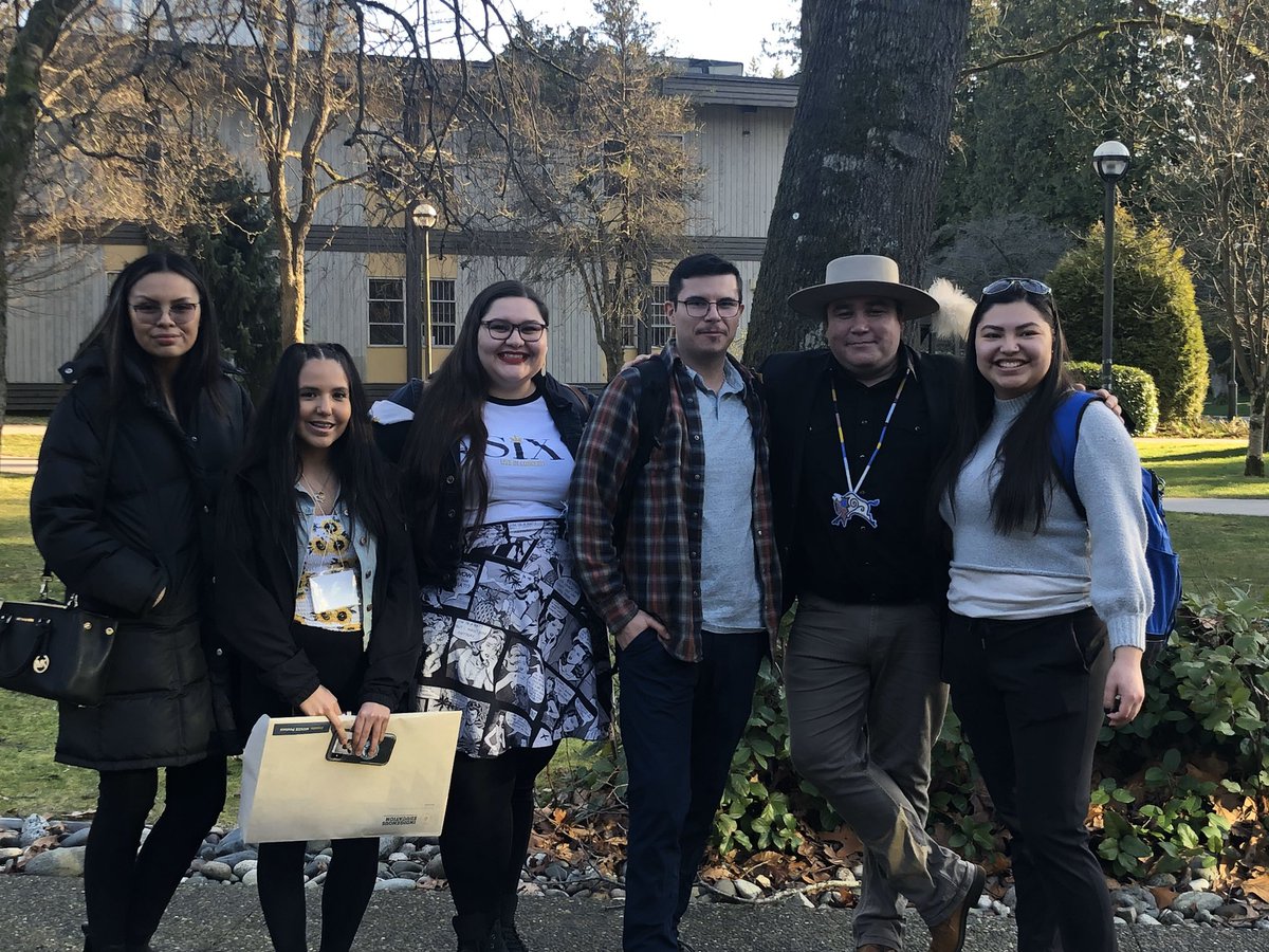 Awesome to see Indigenous students from ATEP @UAlberta at #iCAST2020 @UBC