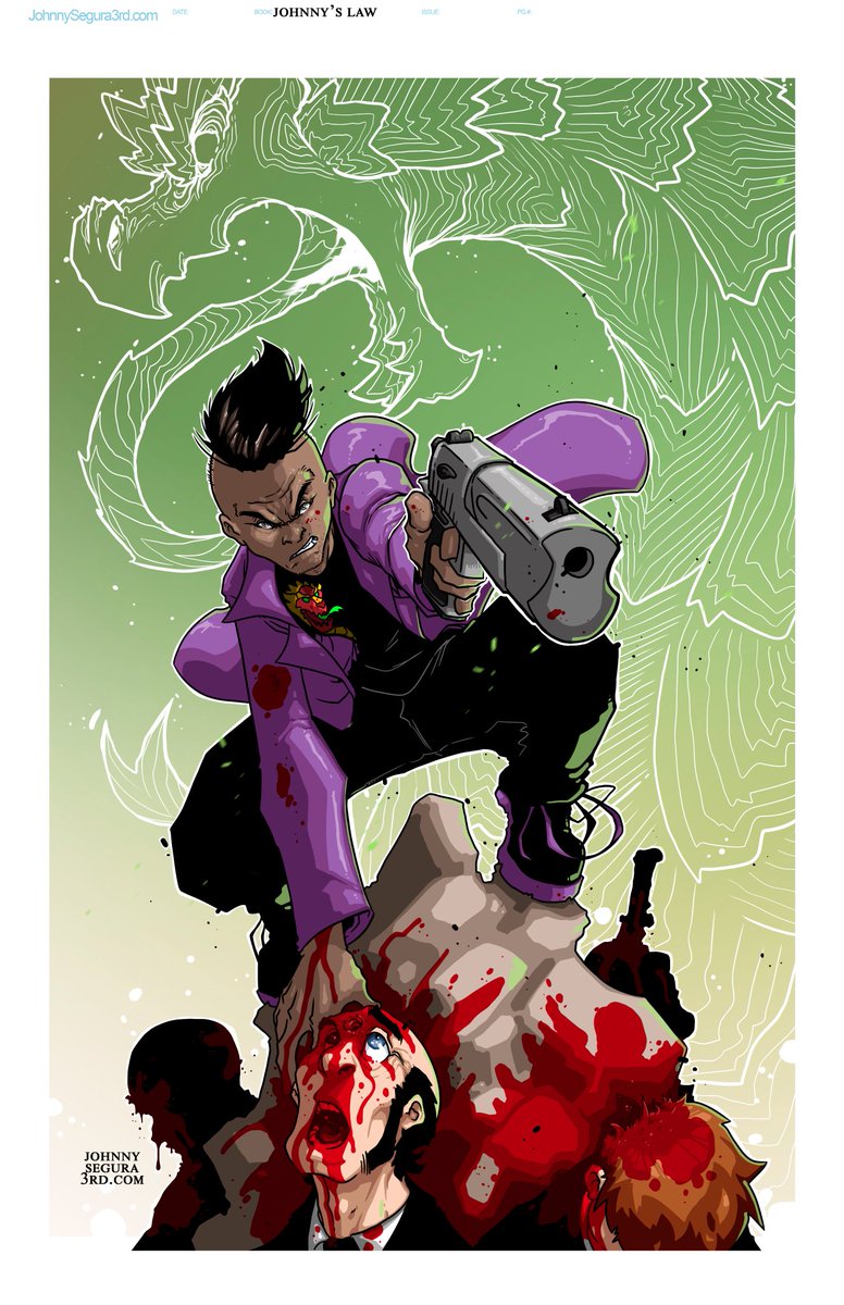 WORSEBRAIN's tweet photo. #JohnnysLaw has a new alternate cover by @JohnnySegura3rd! 🔥🔥🔥
Give this guy WORK! Follow him.
#ComicsGate #DeltaverseComics
Sign up for the email list to get the FREE 10 page prequel with art by @CesarFeliciano
https://t.co/Lma1Nbvw6y https://t.co/Ej2vDsLsMJ