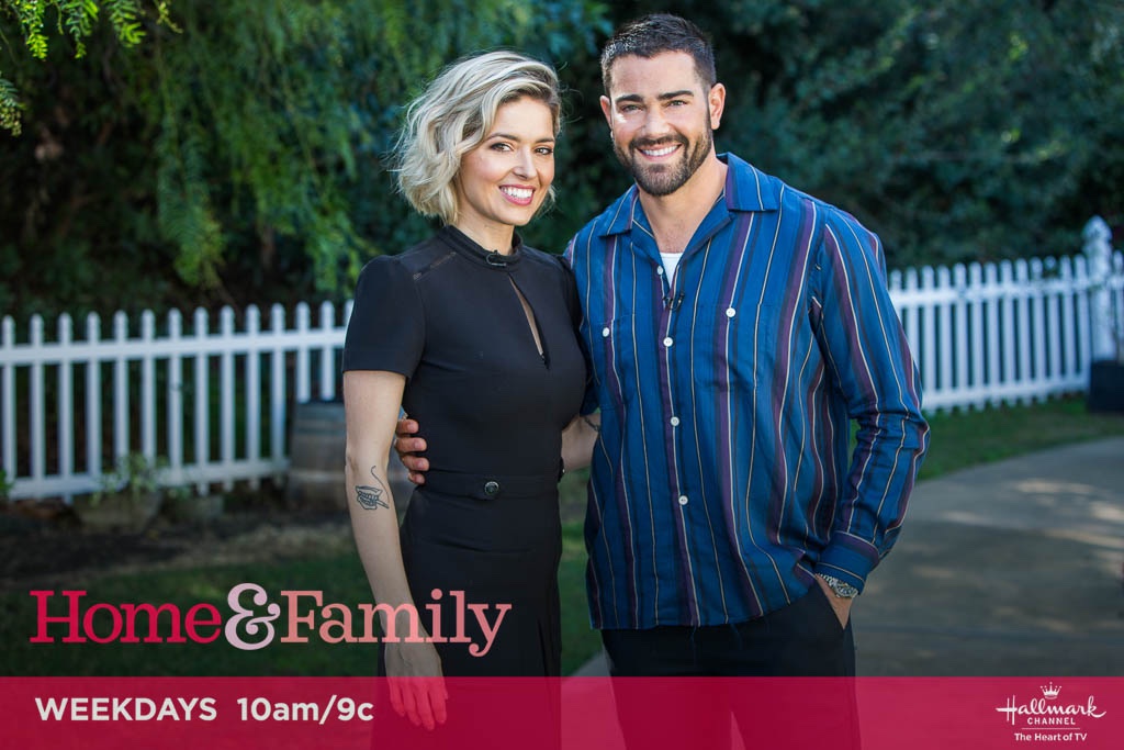 Watch us tomorrow on <a href="/HomeandFamilyTV/">Home & Family</a> !